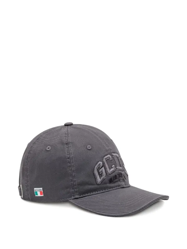 GCDS キャップ 帽子　新品未使用 GCDS ロゴ キャップ | グレー | FARFETCH JP
