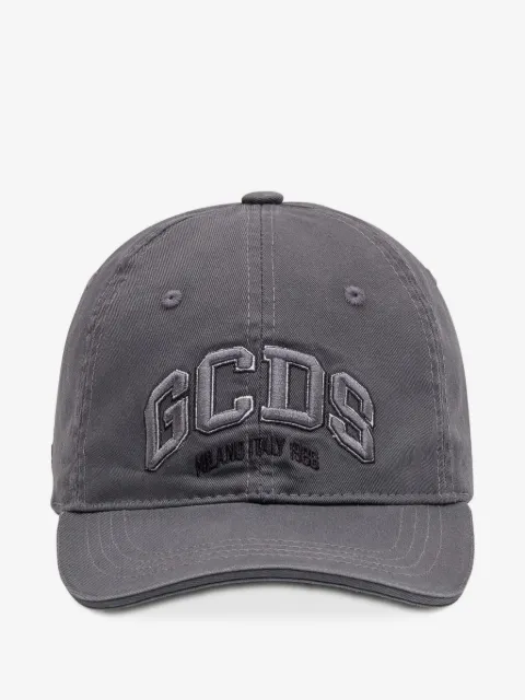 GCDS logo-embroidered cap