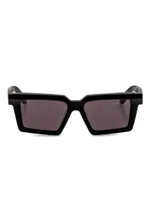 Off-White Eyewear スクエアフレーム サングラス | ブラック | FARFETCH JP