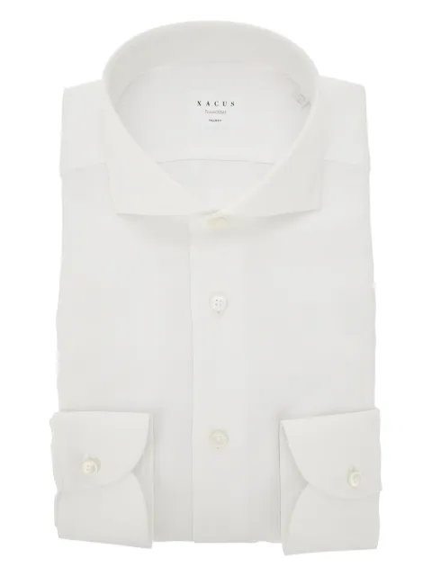 Xacus linen-blend shirt