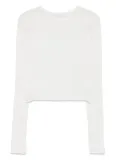OUR LEGACY crew-neck top - White