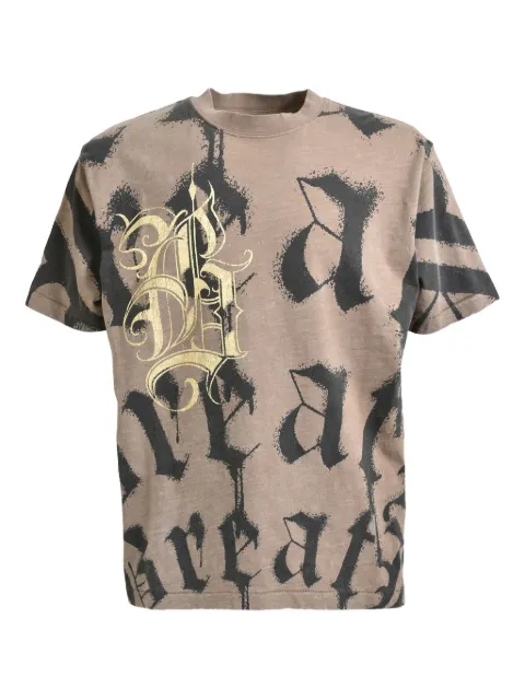BREATH logo-print T-shirt