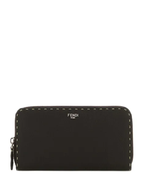 FENDI cartera con compartimentos y cierre