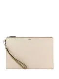FENDI leather clutch - Neutrals