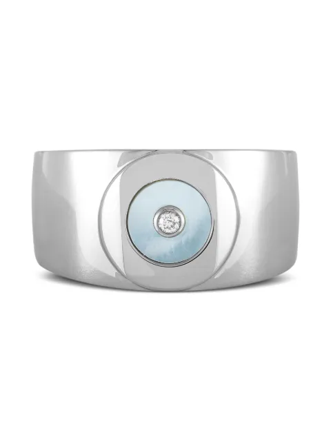 Charriol crystal-embellished ring 