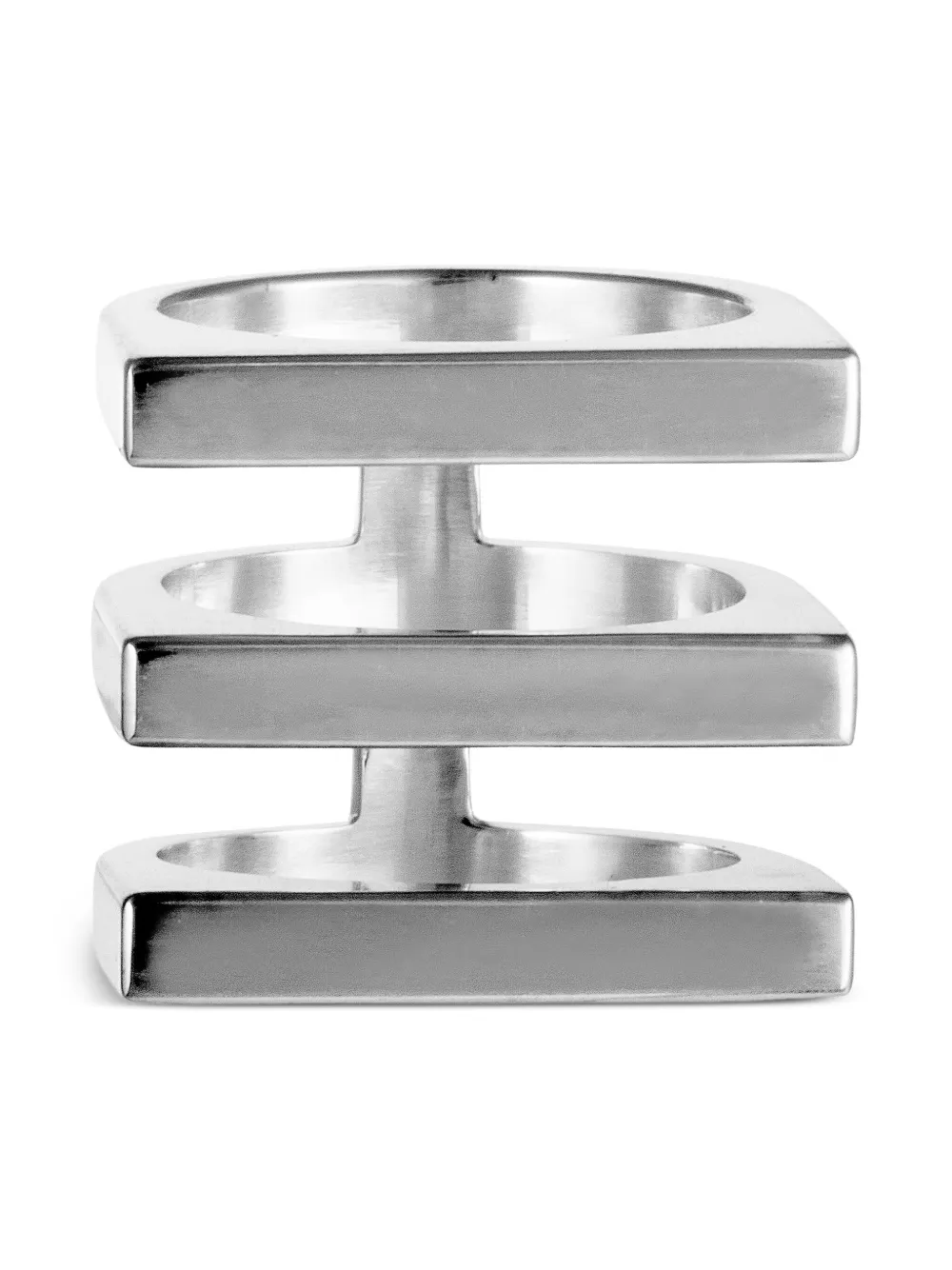 Pre-owned Georg Jensen Aria Ring In Silver