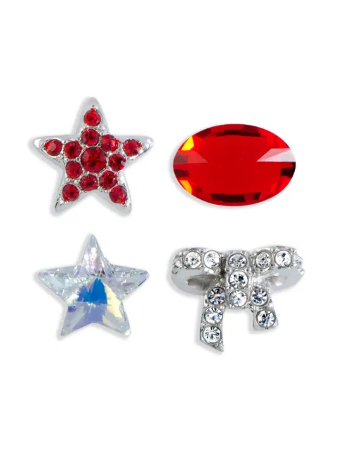 Swarovski Vintage set de cuatro piezas con detalles de cristal