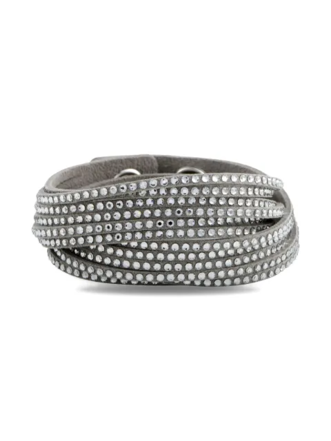 Swarovski Vintage 10K white gold Slake bracelet