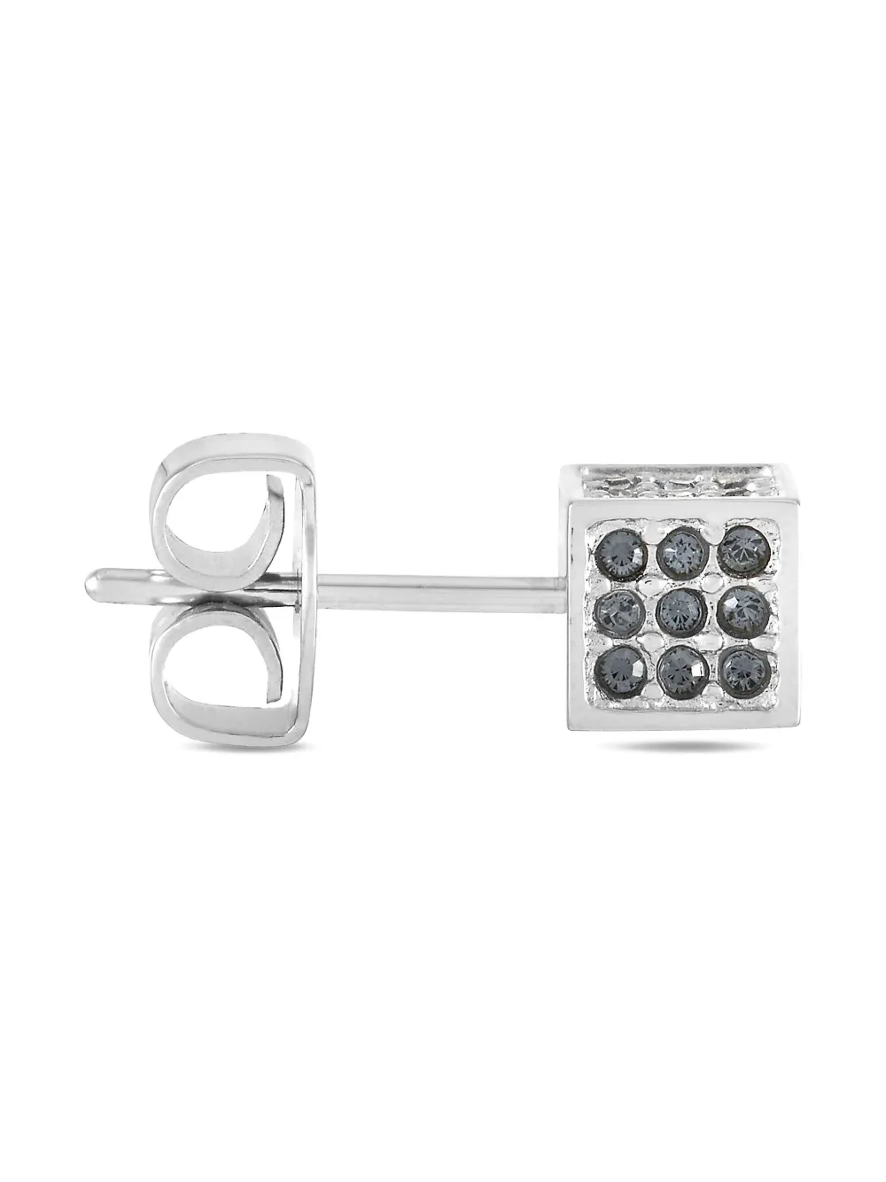 Calvin Klein Vintage crystal-embellished earrings | Image 2