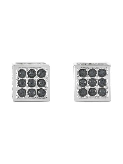 Calvin Klein Vintage crystal-embellished earrings 