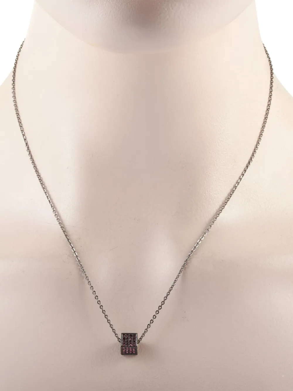 Calvin Klein Vintage crystal-embellished necklace | Image 2