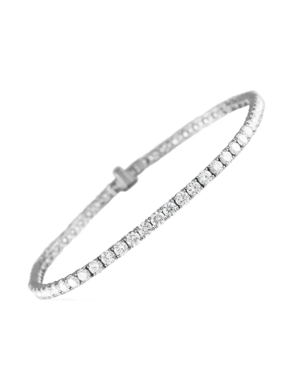 LB Exclusive 14kt white gold Tennis diamond bracelet - ホワイト LB Exclusive 14kt white gold Tennis diamond bracelet - ホワイト