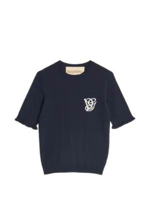 新品　ヴァレンティノ　Tシャツ　M レディース すぐ届く VALENTINO ヴァレンティノ VLTN ロゴ プリント Tシャツ