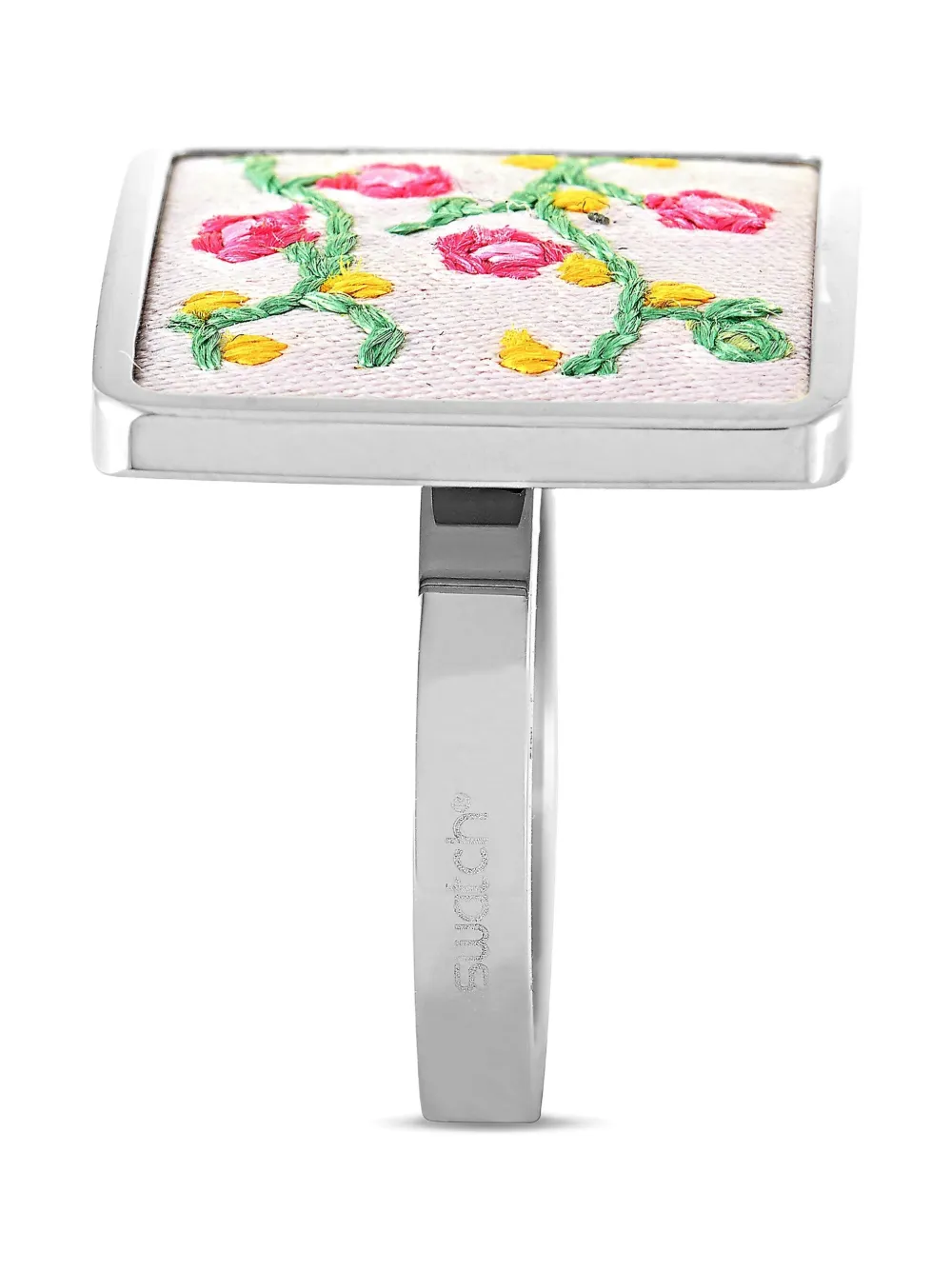 Swatch Vintage フローラル リング - シルバートーン Swatch Vintage フローラル リング - シルバートーン