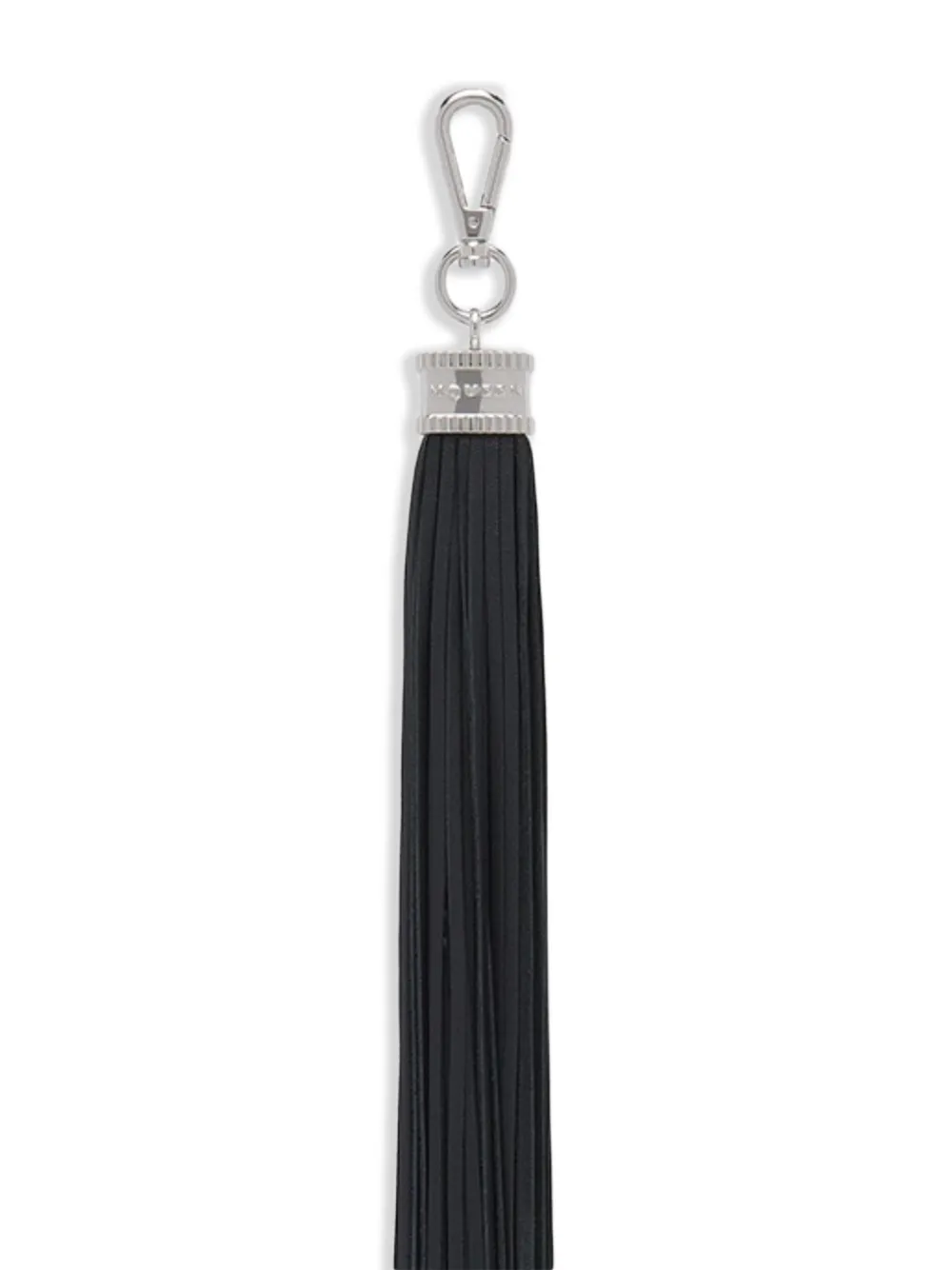 Alexander McQueen Sleutelhanger met kwastje Zwart
