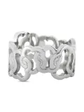 Swatch Vintage floral-design ring - Silver