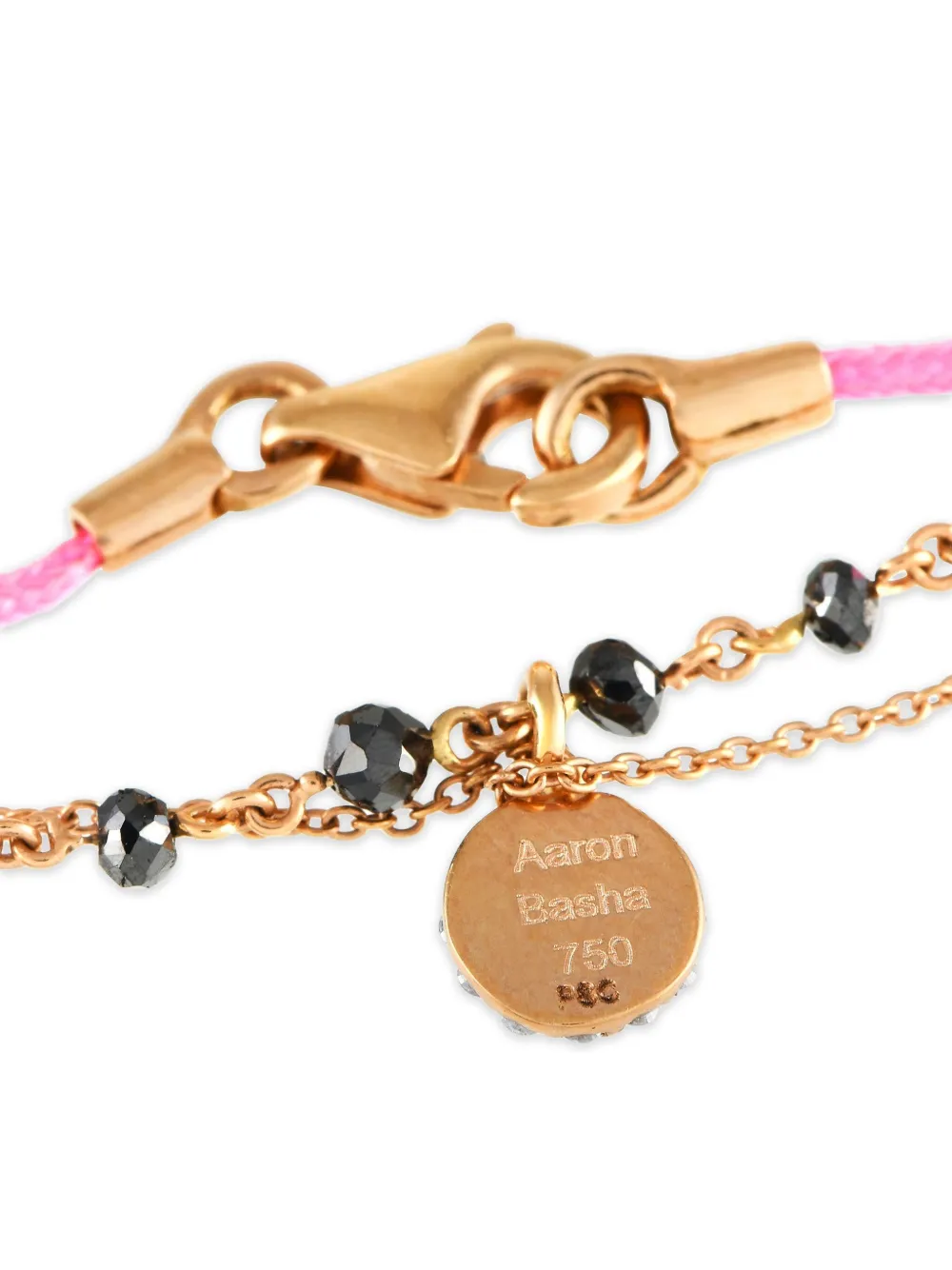 Aaron Basha 18K rose gold diamond necklace | Image 2