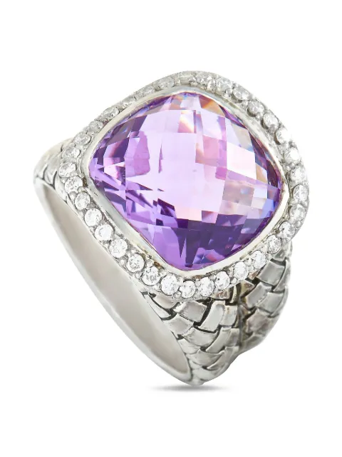 Scott Kay anillo con diamante y amatista