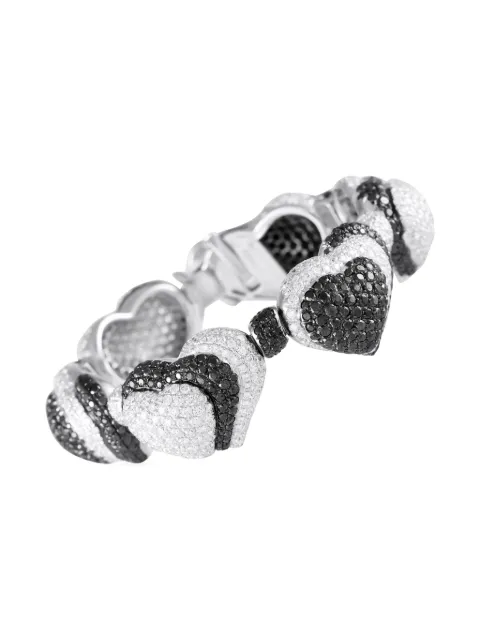 De Grisogono 18K white gold diamond bracelet