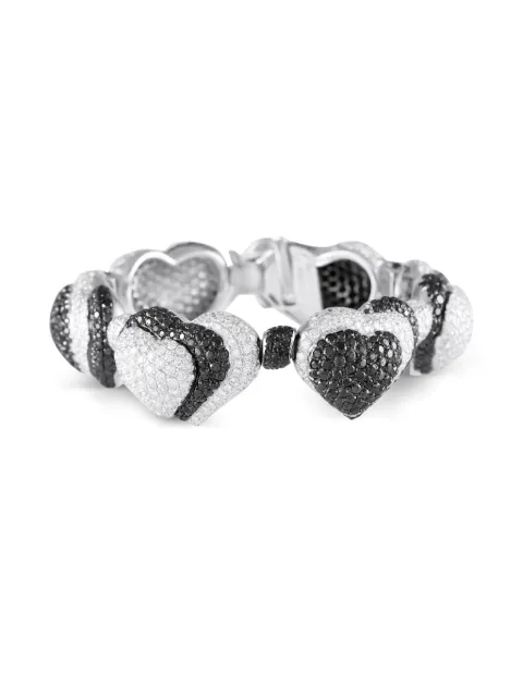 De Grisogono 18K white gold diamond bracelet