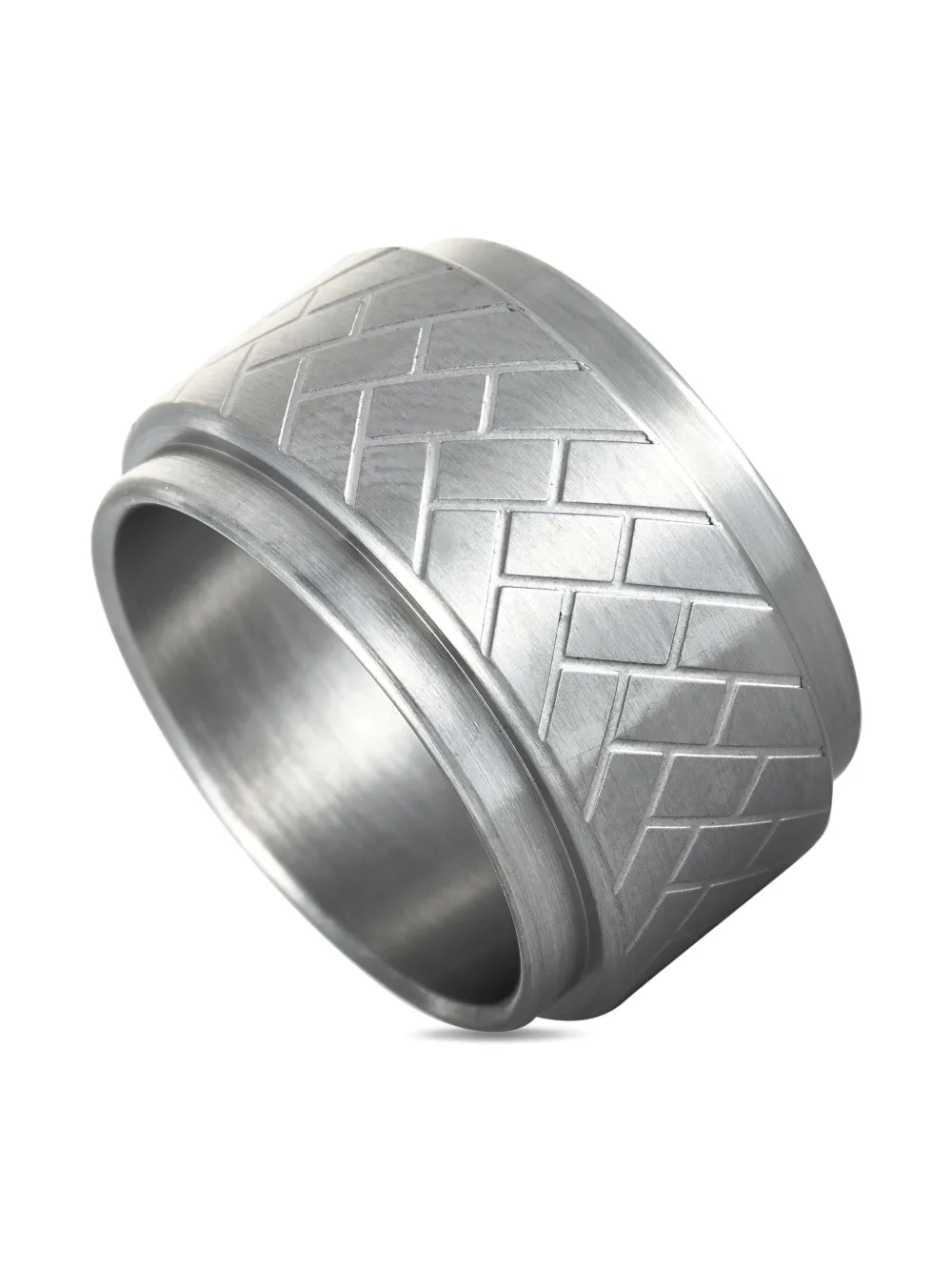 Dark Stranger stainless steel ring
