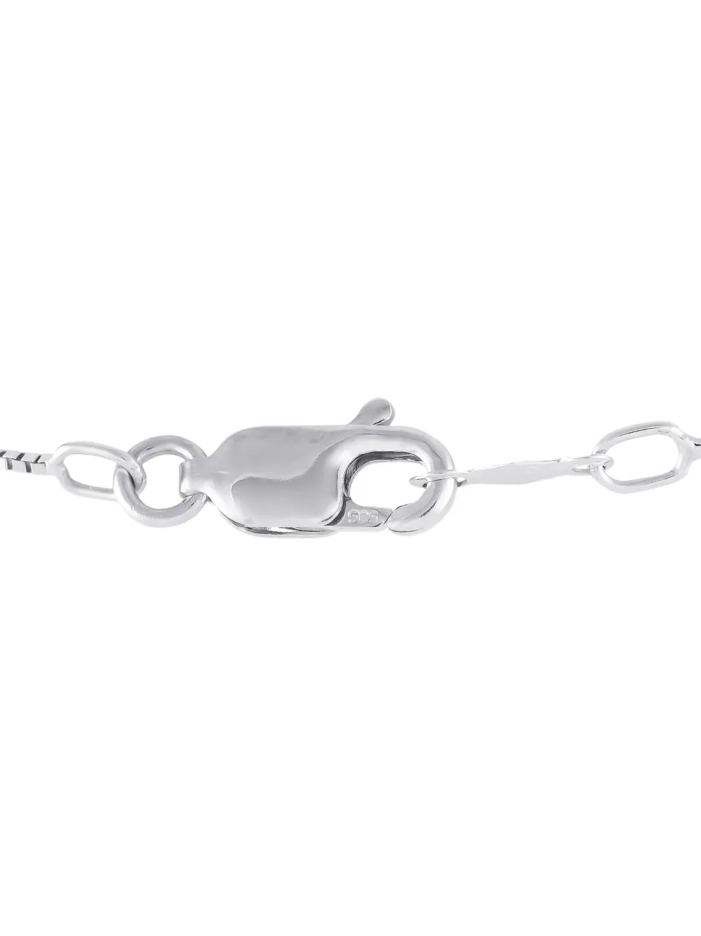 LB Exclusive 14K white gold Heart diamond necklace | Image 2