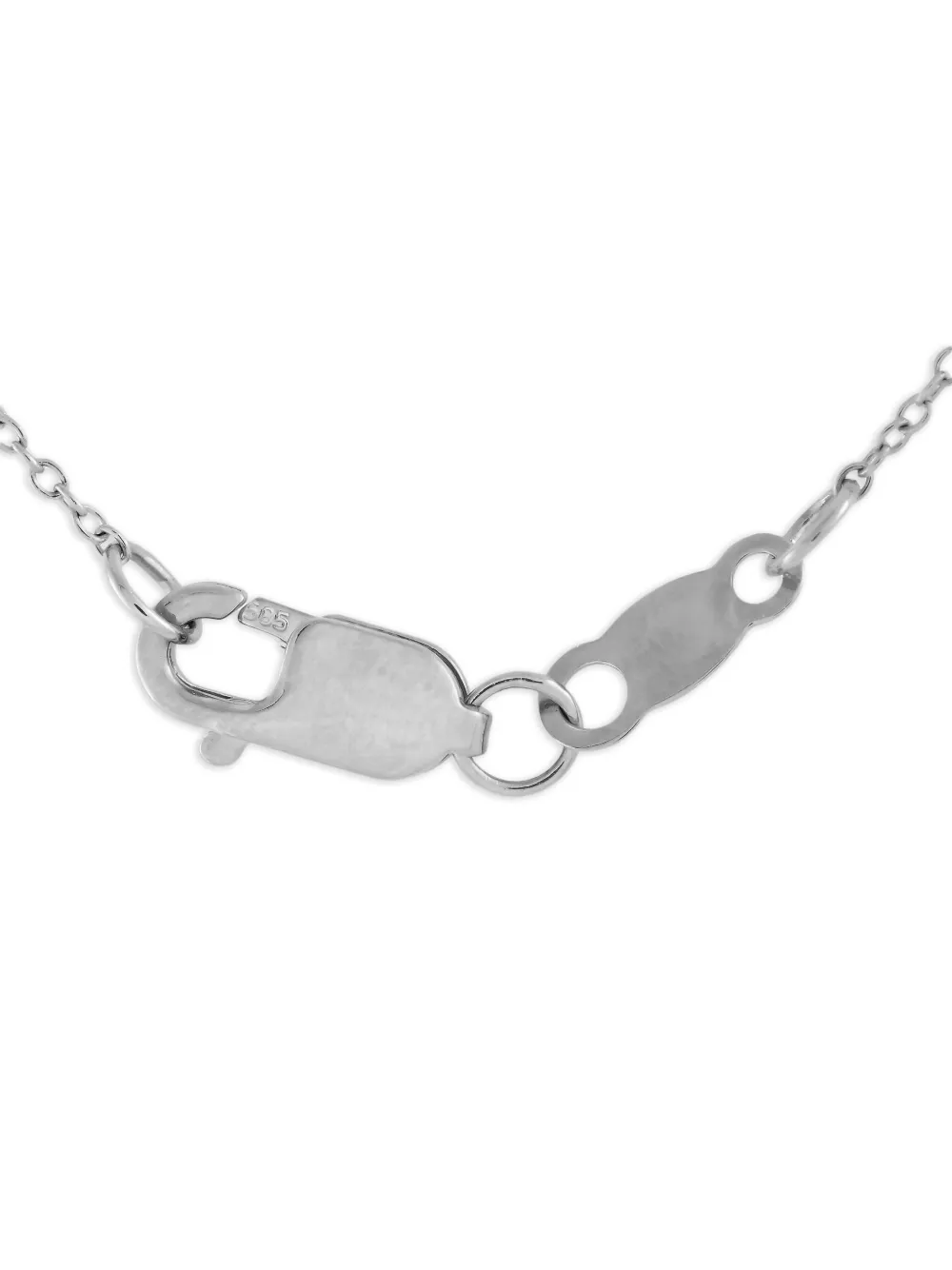 14k White Gold Diamond Necklace
