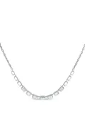 LB Exclusive 18K white gold diamond necklace - Silver