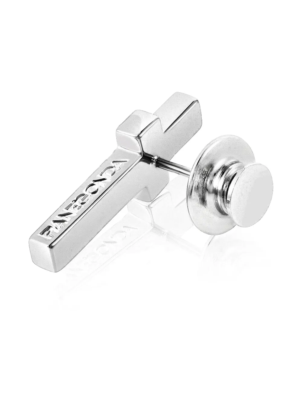 Pre-owned Pianegonda Tie Pin In Silver