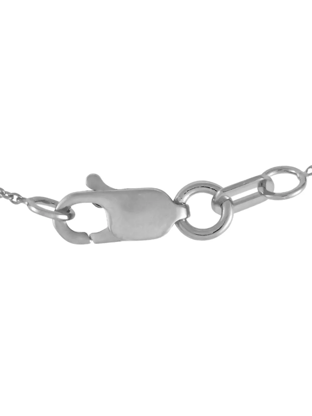 LB Exclusive 14K white gold diamond necklace | Image 2
