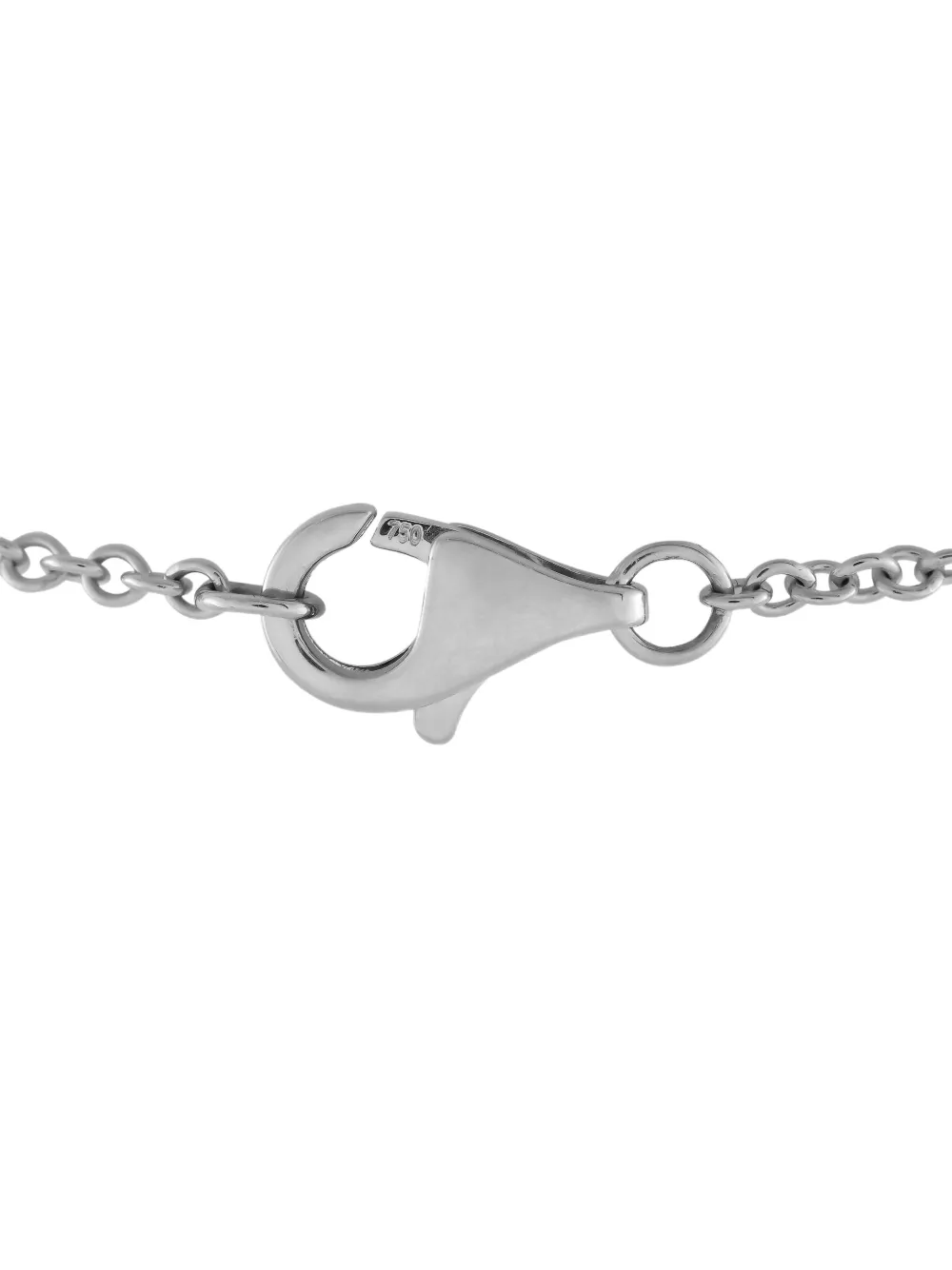LB Exclusive 18K white gold Sunflower diamond necklace | Image 2