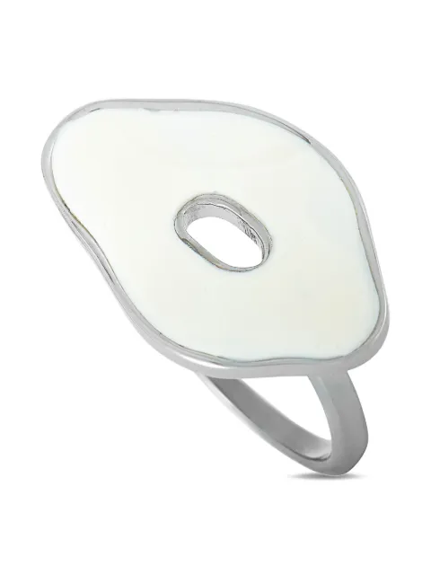 Swatch Vintage stainless steel Swatch Pinussina resin ring