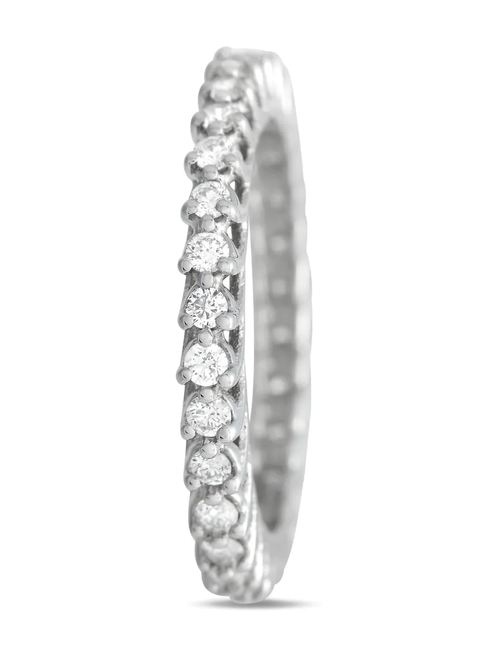 14K white gold Eternity Band diamond ring
