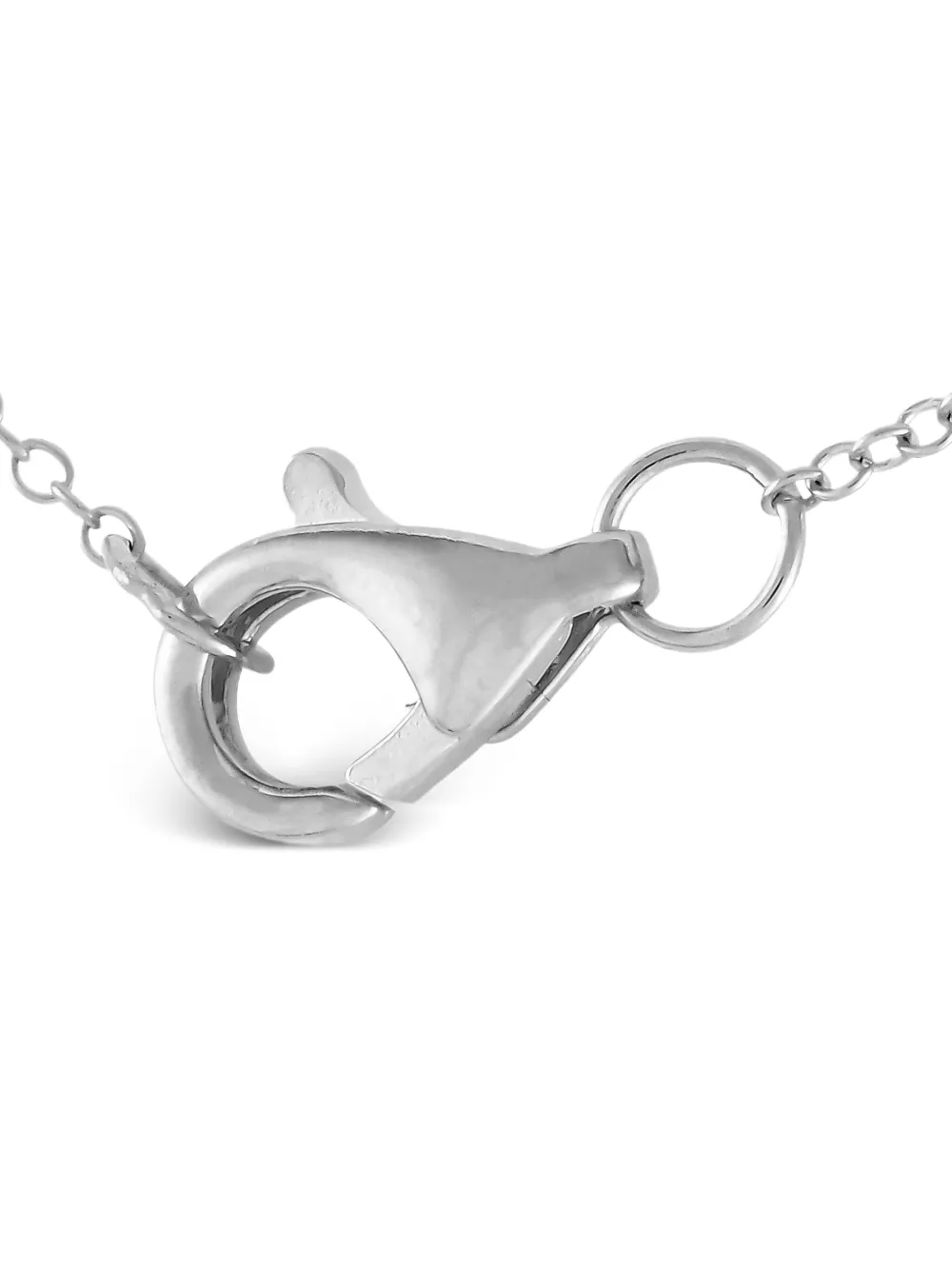 LB Exclusive 14K white gold diamond necklace | Image 2