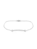 LB Exclusive 14K white gold diamond bracelet - Silver