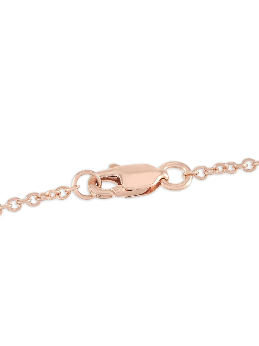 Pre-owned Lb Exclusive 14k Rose Gold Diamond Bracelet