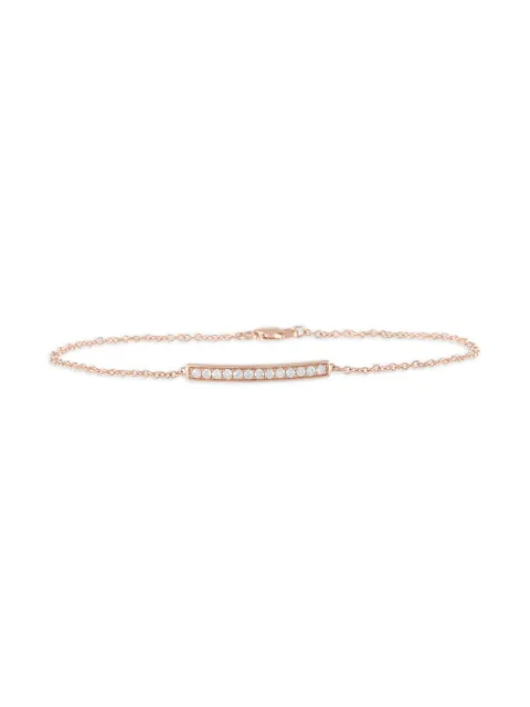LB Exclusive 14K rose gold diamond bracelet