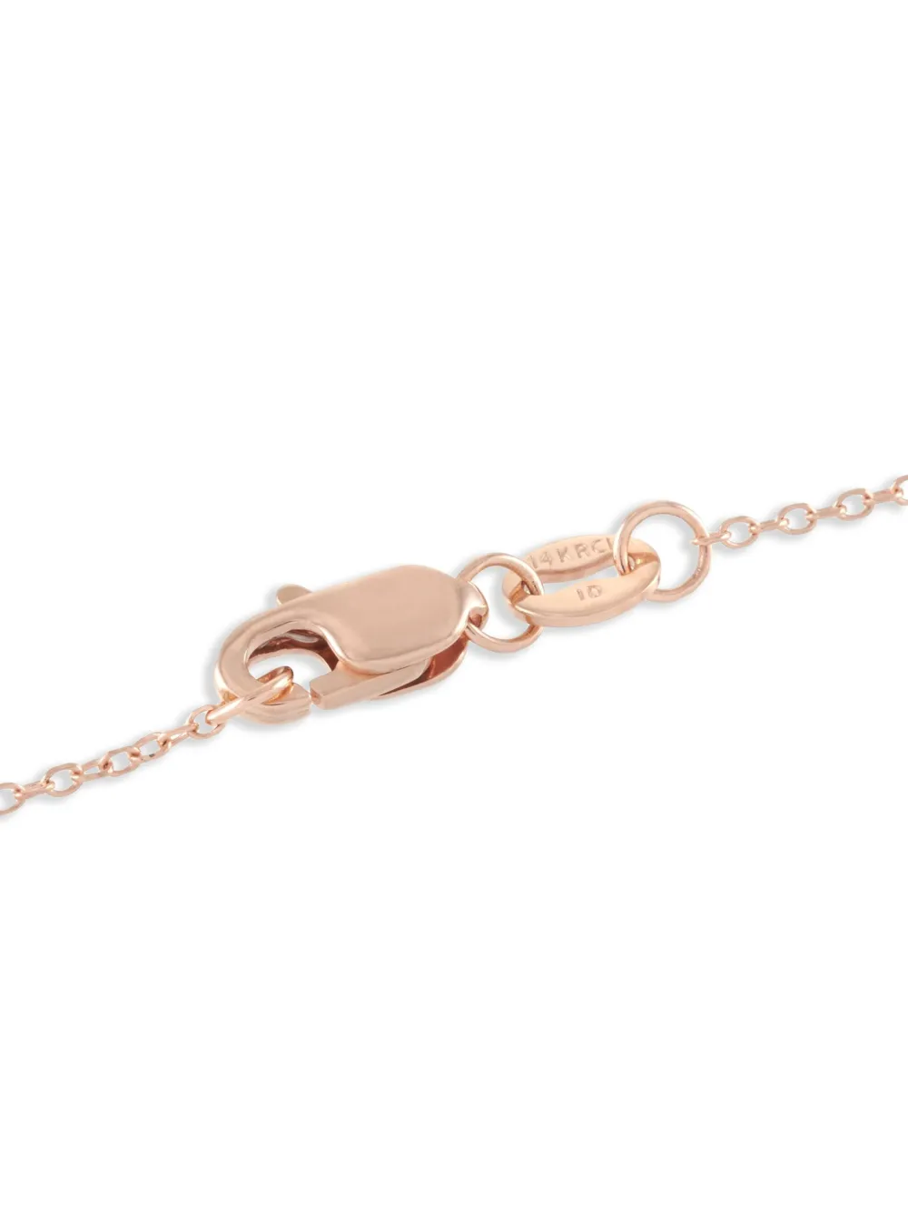 LB Exclusive 14K rose gold diamond necklace | Image 2