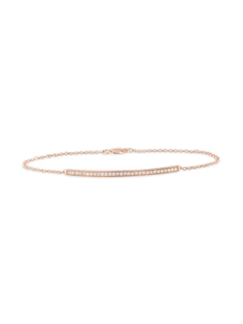LB Exclusive 14K rose gold diamond bracelet