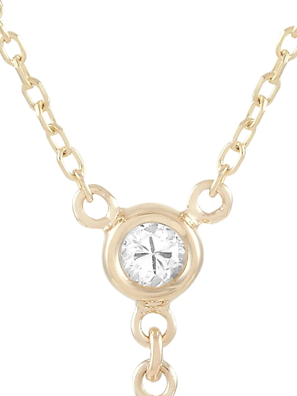 LB Exclusive 14K yellow gold diamonds necklace | Image 2