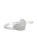 LB Exclusive 14K white gold Heart diamond ring - Silver