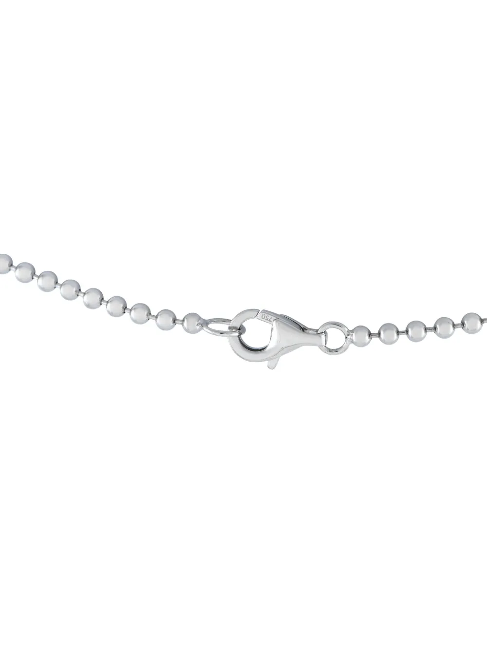 LB Exclusive 18kt white gold diamond necklace | Image 2
