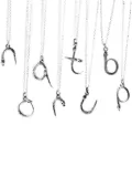 Theo Fennell sterling silver Alias Letter Mamba necklace