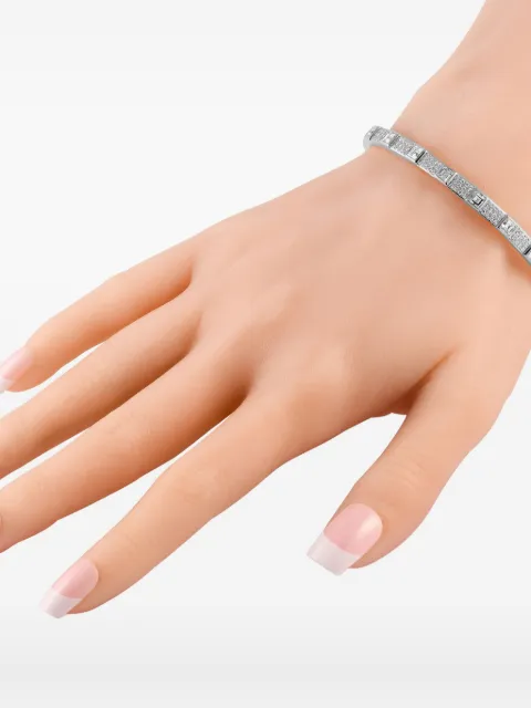 LB Exclusive 18K white gold Geometric diamond bracelet