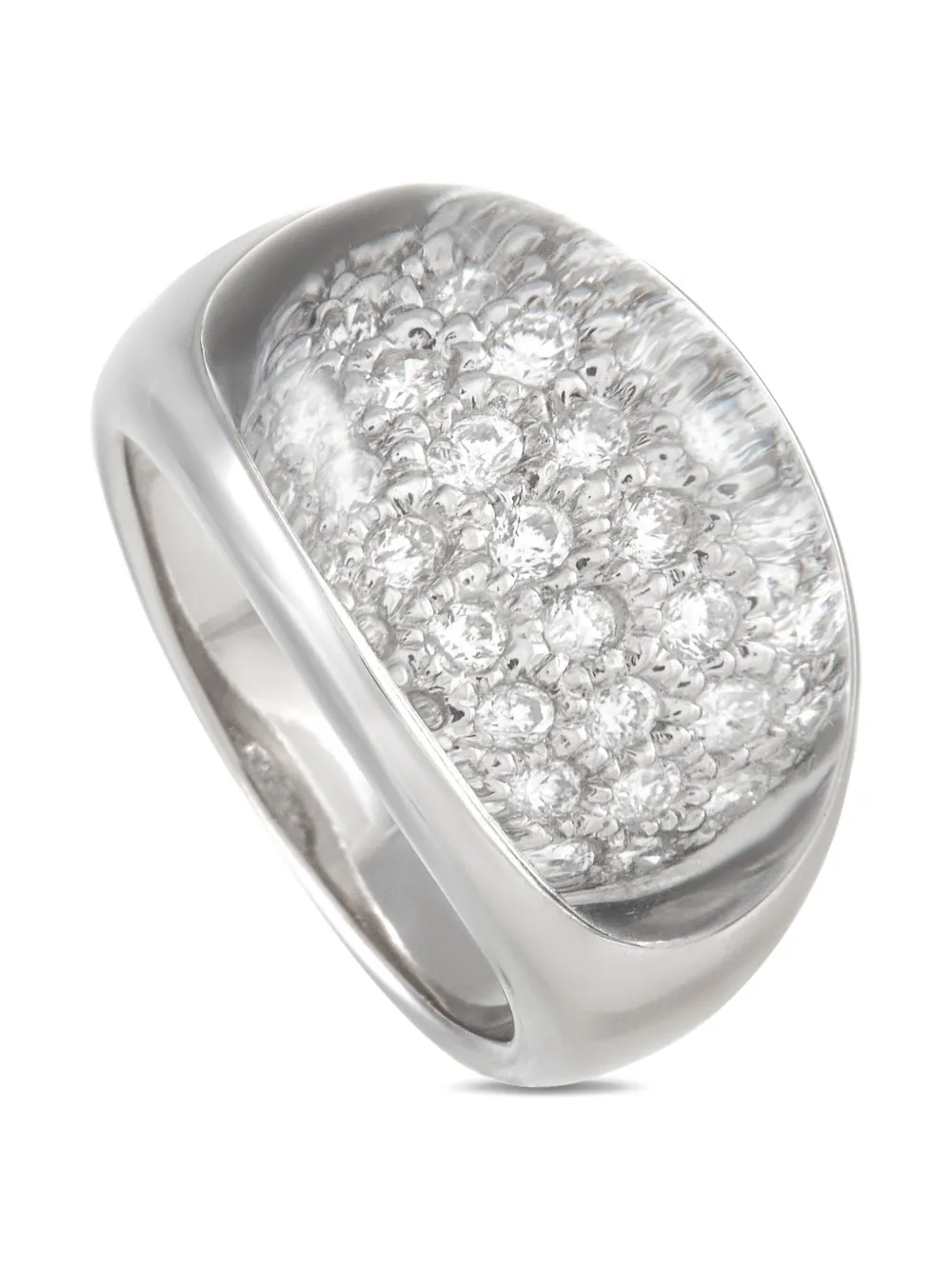 LB Exclusive 18kt white gold diamond ring | Pre-Owned | Image 2