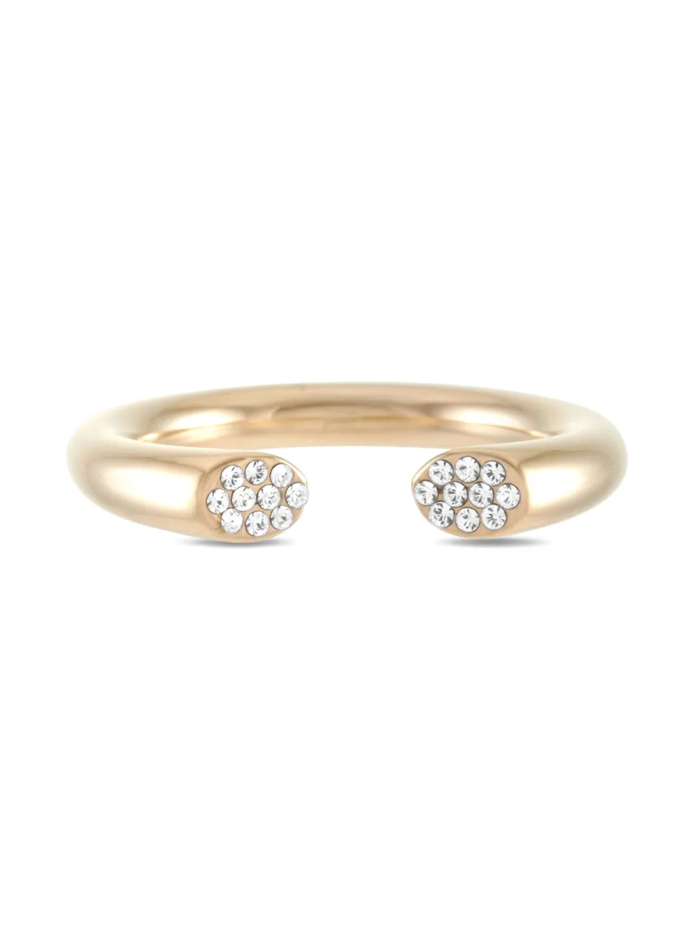 Calvin Klein crystal-embellished ring - ゴールドトーン Calvin Klein crystal-embellished ring - ゴールドトーン