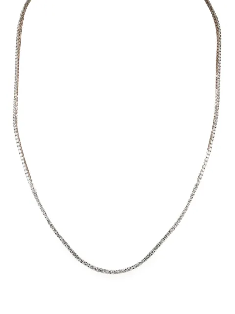 LB Exclusive 14kt white gold Tennis diamond necklace