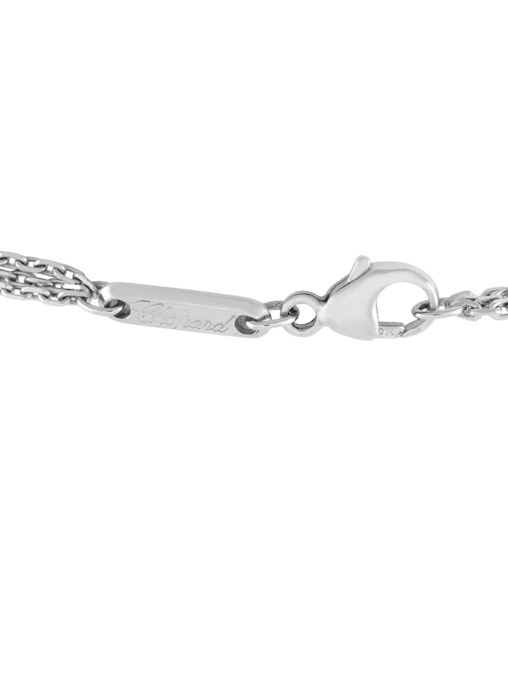 Chopard Pre-Owned 18kt white gold heart pendant necklace | Image 2
