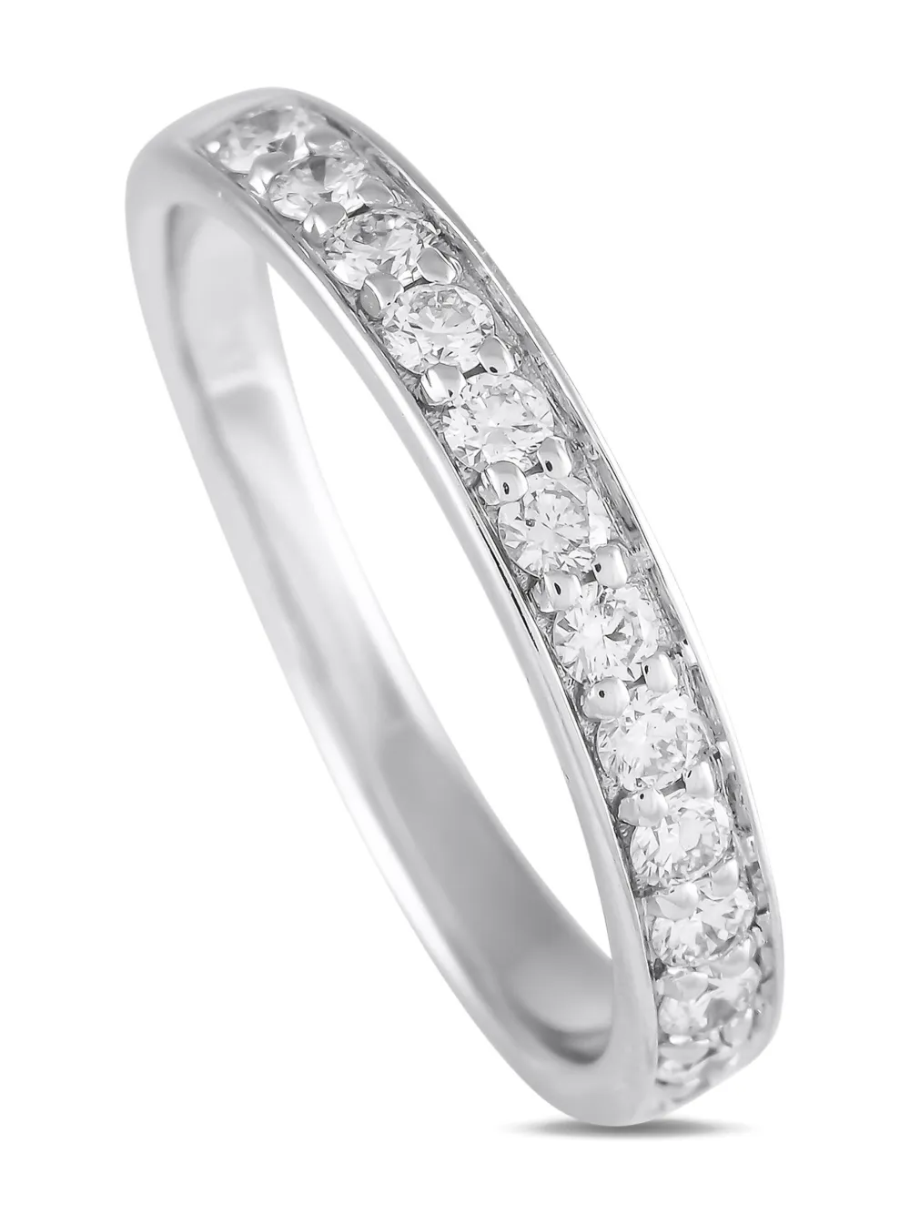 LB Exclusive 14kt white gold diamond ring - シルバートーン LB Exclusive 14kt white gold diamond ring - シルバートーン