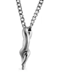 Swatch Vintage statement-pendant necklace - Silver